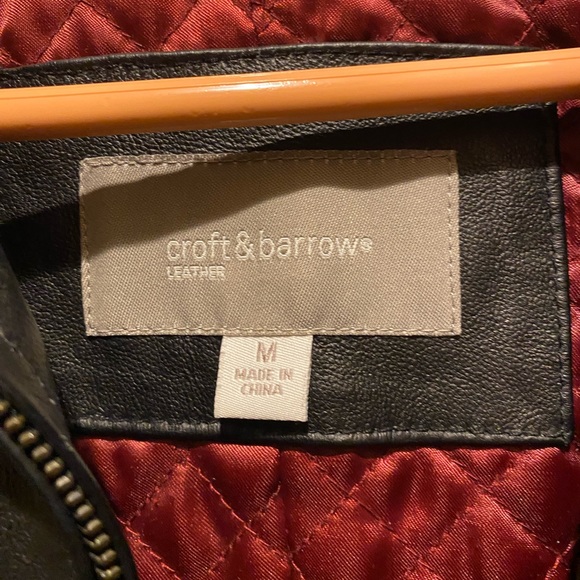 Leather jacket like new - Picture 2 of 4